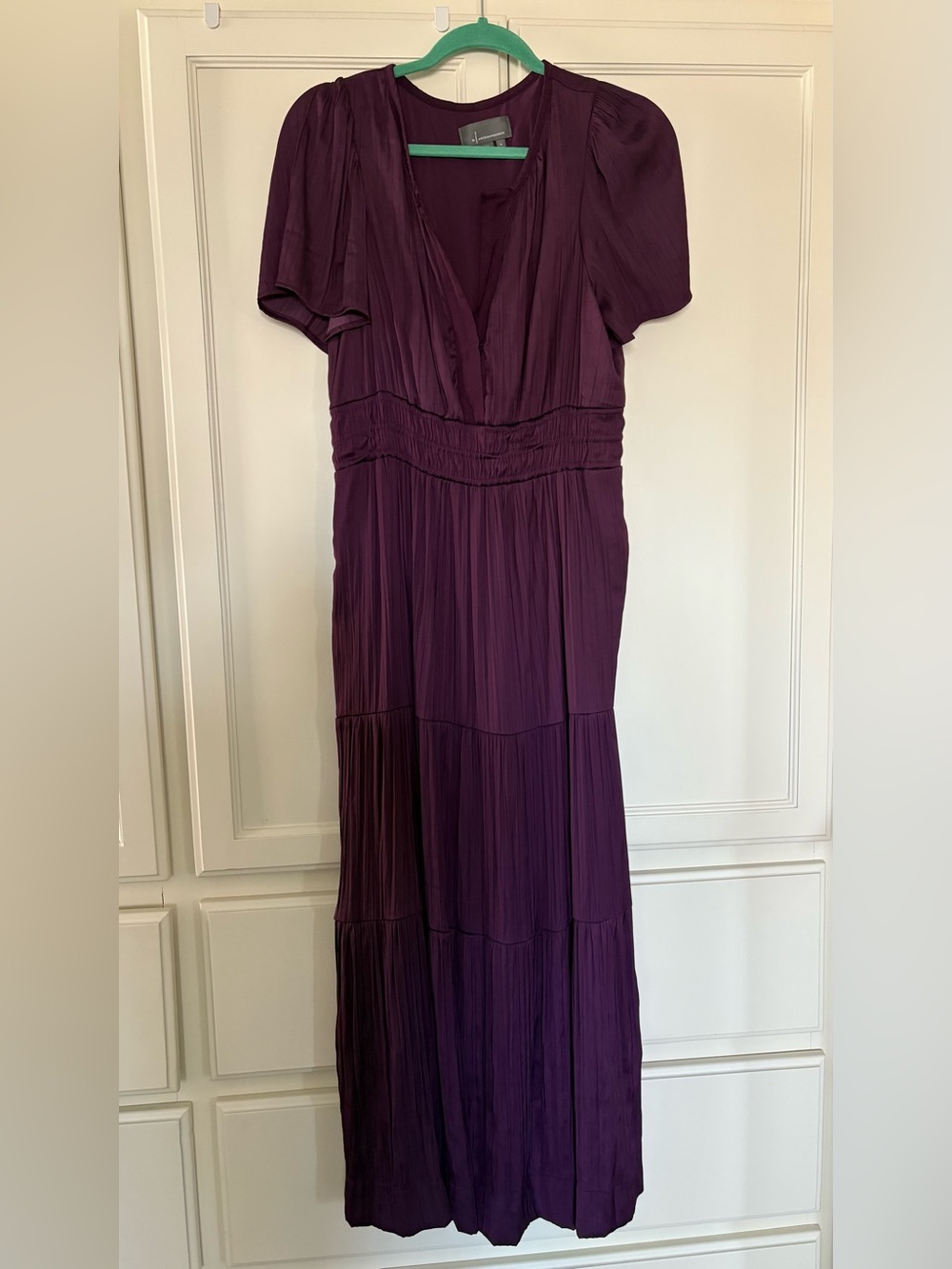 Anthropologie Somerset Maxi Dress, Purple M - Picture 13 of 14